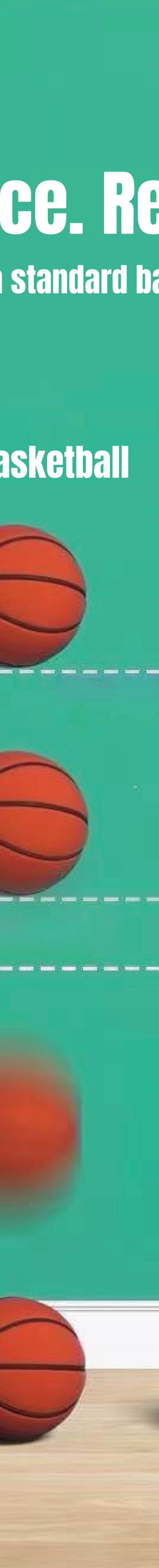 HushBall Size 7 Foam Basketball for Quiet Indoor Play