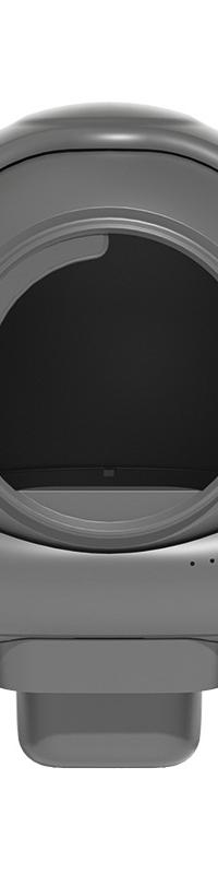 Auto-Scooping Cat Litter Box for Fuss-Free Multi-Cat Homes — top view