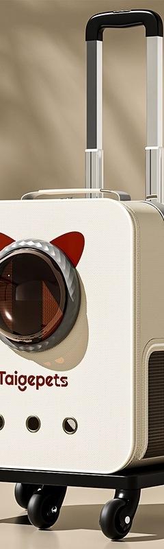 Cat Bag Portable Outing Trolley Case
