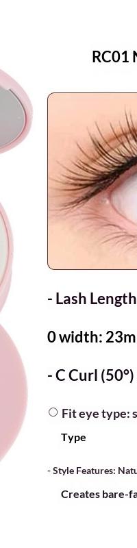 SawaBe Magnetic Lashes: Natural 23mm Look, No Glue Needed — in use