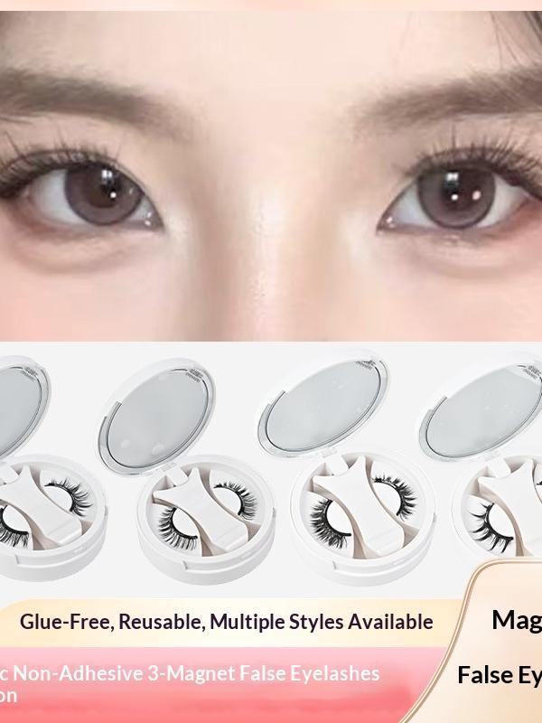 Glue-Free Magnetic Lashes That Snap On in Seconds