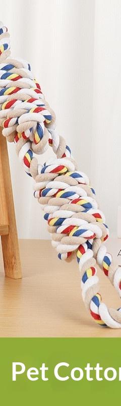 Cotton Rope Knot Dog Tug Toy