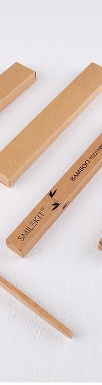 Charcoal-Infused Bamboo Toothbrush for a Gentler Clean — detail view