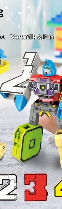 Digital Transforming Robot Car Toy
