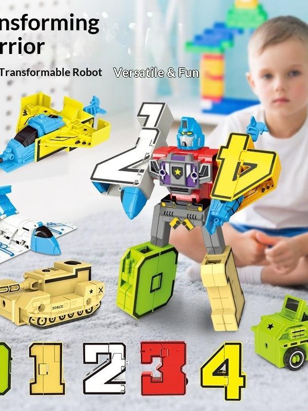 Transforming Robot-to-Race-Car Toy for Curious Kids