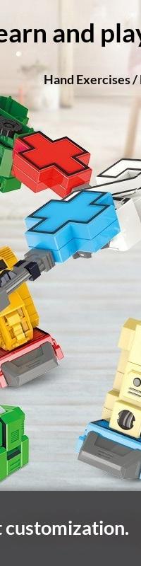 Transforming Robot-to-Race-Car Toy for Curious Kids — in use