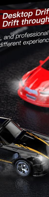 DeskDrift Mini: 1:64 4WD RC Drift Car for Your Desk — top view