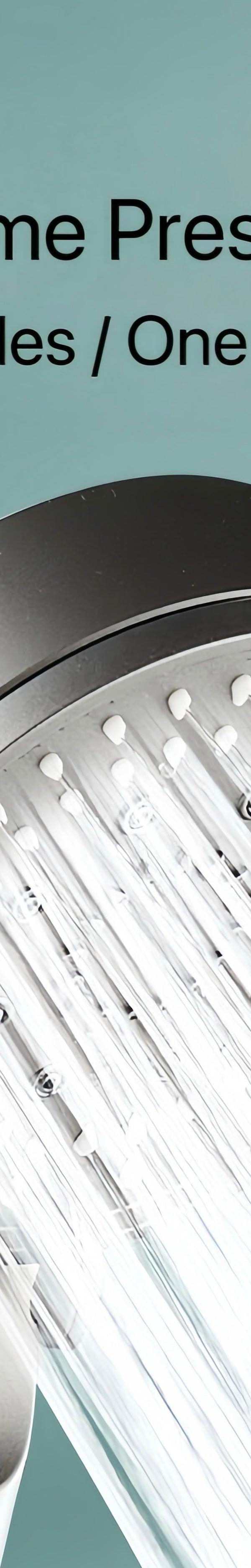 HydroBoost Filtered Shower Head for Stronger, Softer Showers