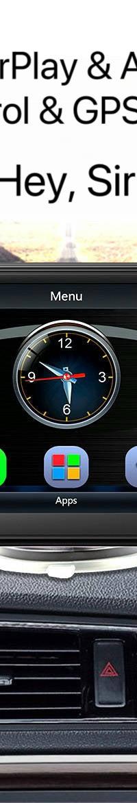 DriveSync 7: Wireless CarPlay Upgrade for Older Cars — in use