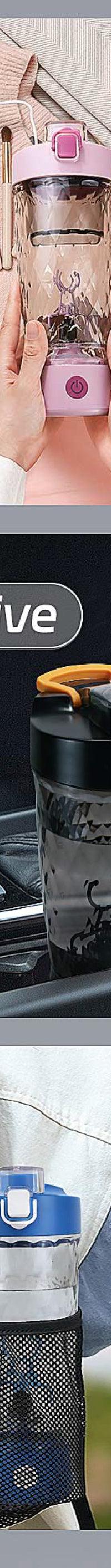 ProBlend Electric Shaker: Smooth, Lump-Free Protein Shakes — top view