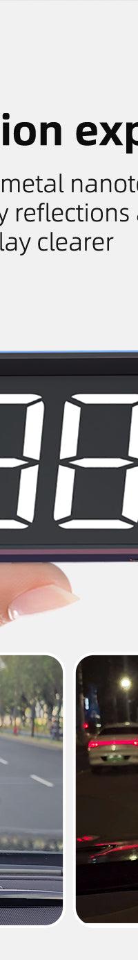 DriveSight GPS Head-Up Display — Speed Without Looking Down — top view