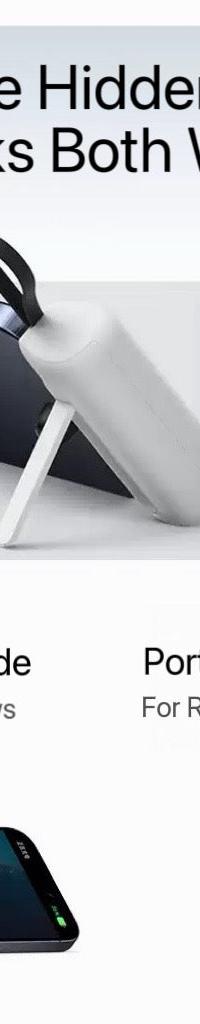 PowerCapsule 5000: Cable-Free Pocket Charger for Your Phone — packaging