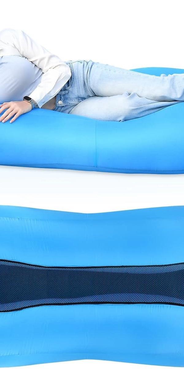 AeroLounge Go Air Lounger — Inflates in 20 Seconds, No Pump