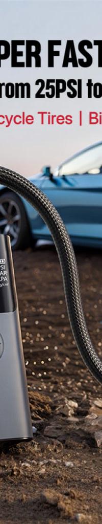 5-in-1 Jump Starter and Air Compressor for Roadside Rescue — detail view