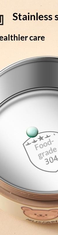 Round Insulated Steel Lunch Box That Keeps Meals Hot — in use