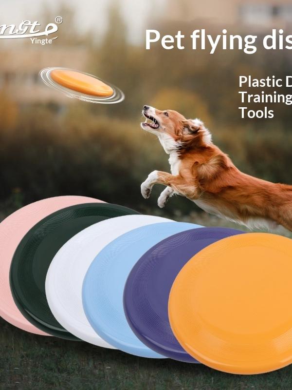 Floating Bite-Resistant Dog Frisbee for Fetch & Training