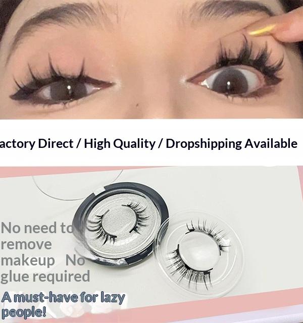 Glue-Free Magnetic Lashes That Go On in Seconds