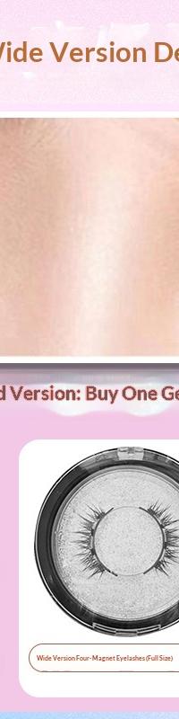 Glue-Free Magnetic Lashes That Go On in Seconds — top view