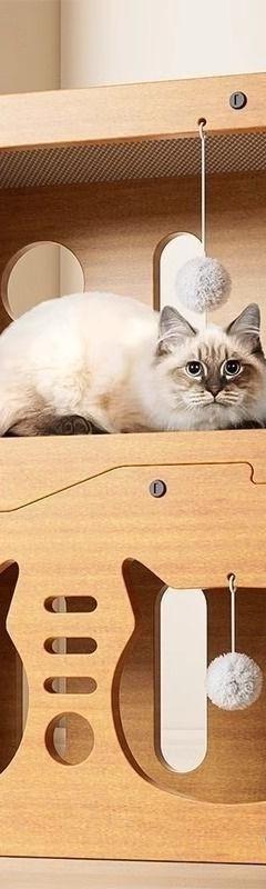 3-Layer Cat Scratching Board House