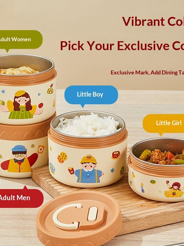 Insulated Soup Jar That Keeps Lunch Hot for Hours