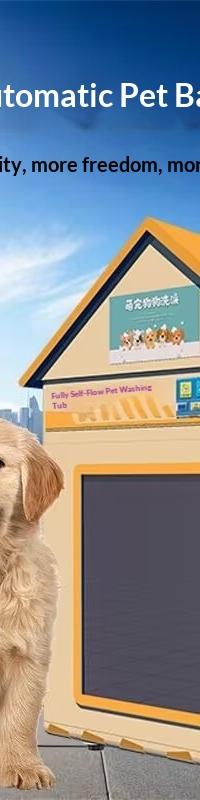 24/7 Self-Service Pet Wash Station for Grooming Businesses — side view