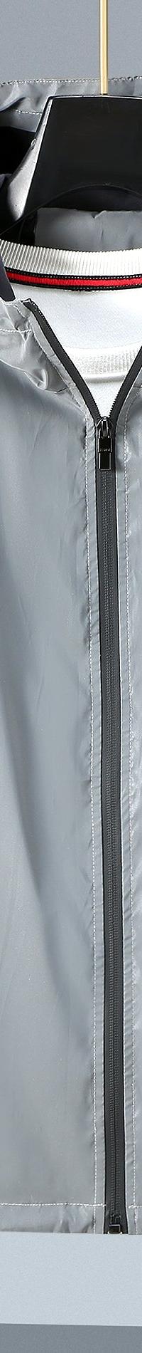 Chromashift Color-Shift Windbreaker for Night Runs & Rides — top view