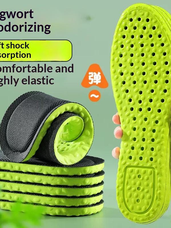 Anti-Odor Cushioned Insoles for All-Day Fresh, Comfy Feet