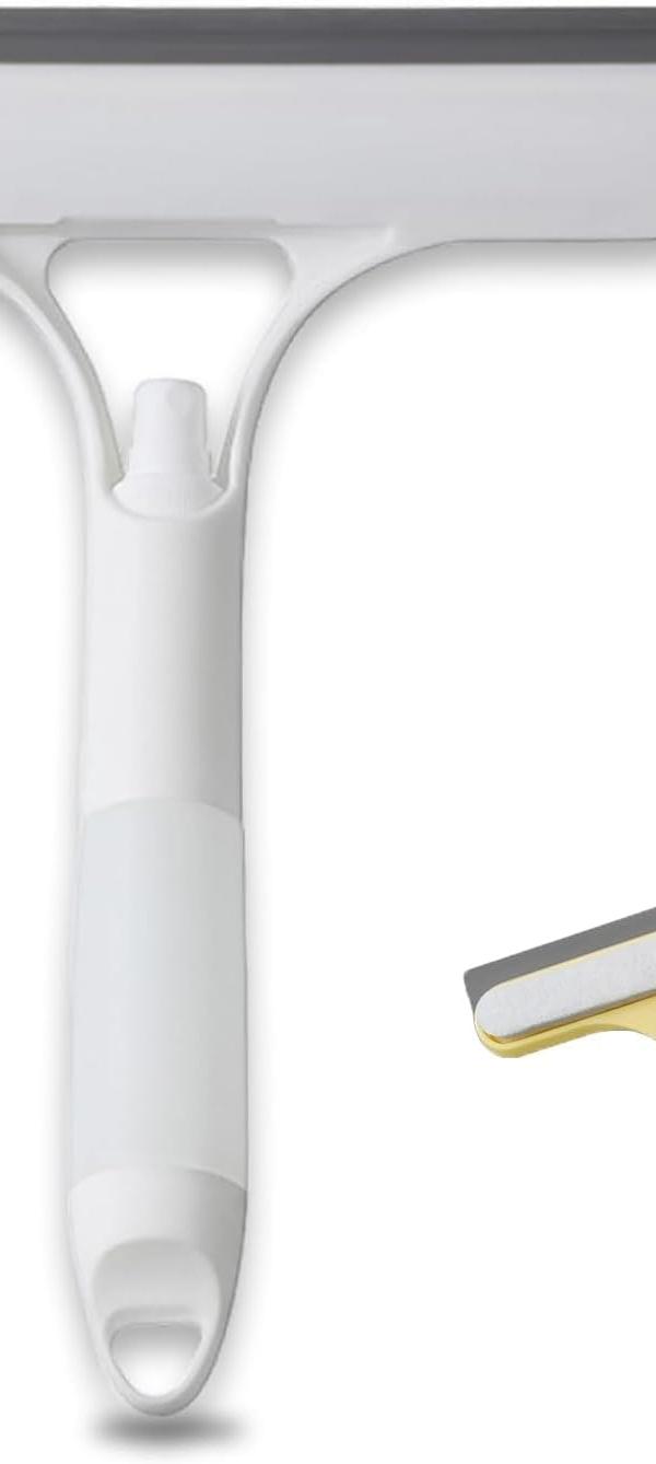 One-Handed Spray Squeegee for Streak-Free Windows & Mirrors