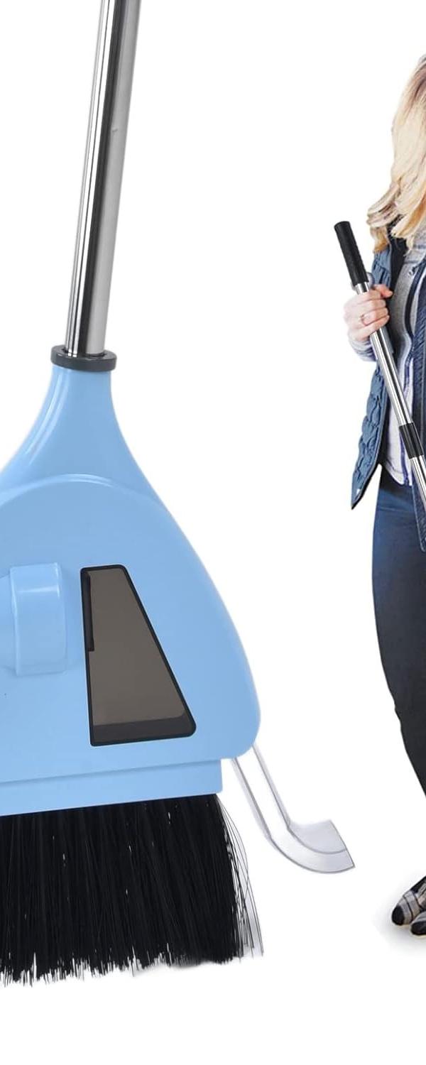 LineVac Broom: Catch the Dust Line Your Pan Always Misses