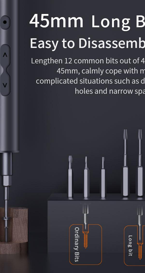 BitWise 51 Precision Electric Screwdriver for Tech Repairs