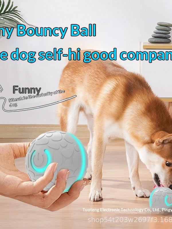 Self-Rolling Smart Ball That Keeps Dogs & Cats Busy
