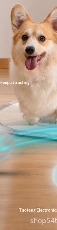 Self-Rolling Smart Ball That Keeps Dogs & Cats Busy — side view