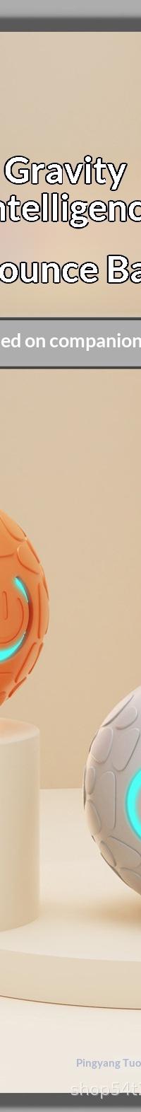 Self-Rolling Smart Ball That Keeps Dogs & Cats Busy — in use