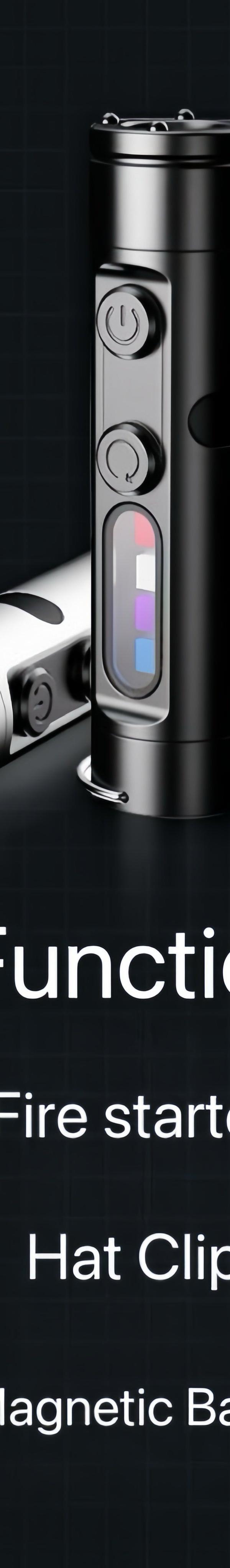 TacLite Mini: Fingertip Flashlight That Clips & Sticks Anywhere